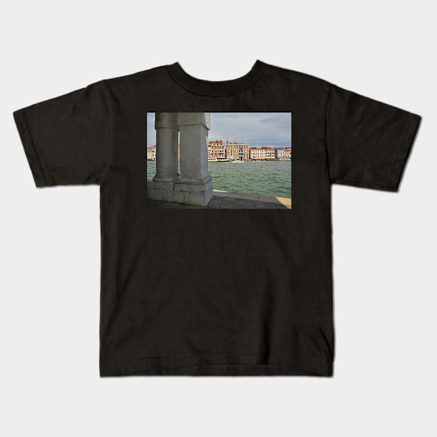 Punta Della Dogana Kids T-Shirt by jojobob